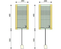 MGM-Trading - Carbon Stoelverwarming 12V - Universeel voor 2 autostoelen