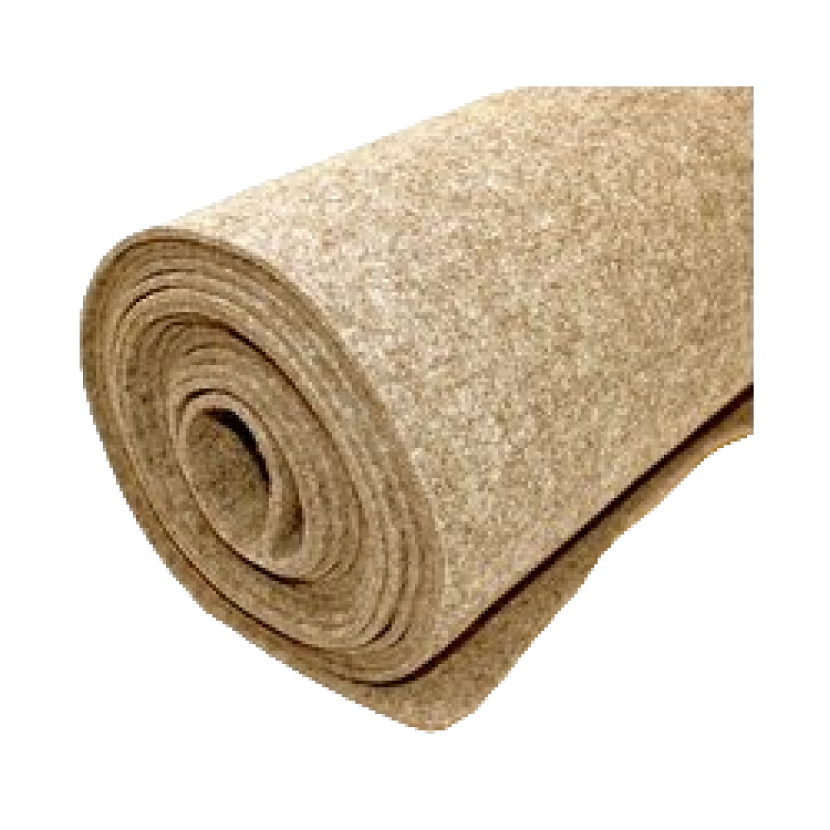 MGM Trading - Vilt bekleed tapijt - Beige - 200 X 1.000 CM